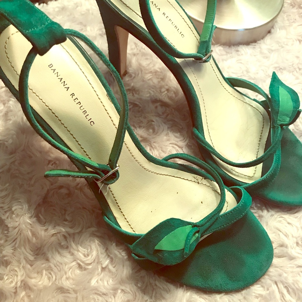 Banana Republic Martinique Ankle-Strap Heels
